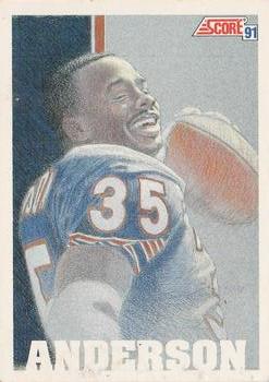 Neal Anderson Chicago Bears 1991 Score NFL Team MVP #621
